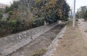 La Municipalidad realiza limpieza del canal pluvial de Limache. FOTOS