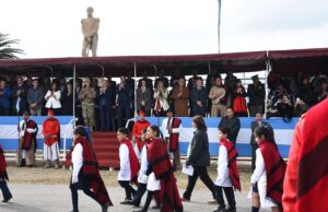 Alumnos de cuarto grado prometieron fidelidad a la Bandera