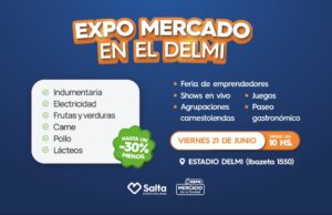 Con más de 350 emprendedores, se realizará la “Expo Mercado”. VIDEO/FOTOS