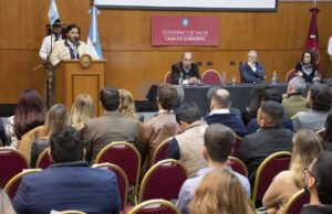 «La lucha contra la ludopatía en menores es política pública y hay una estrategia interinstitucional», afirmó Sáenz. VIDEOS/FOTOS