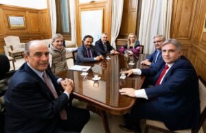 Pacto de Mayo: El gobernador Sáenz se reunió con Francos, Karina Milei y Caputo