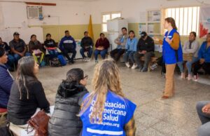 Salud Pública trabaja junto a la OPS para promover la vacunación en comunidades originarias. FOTOS