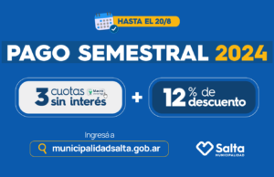 Con importantes beneficios se lanza el Pago Semestral de tributos municipales