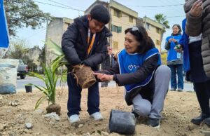 El municipio erradicó microbasurales y recuperó la platabanda de la Av. Ejército Argentino. VIDEO/FOTOS