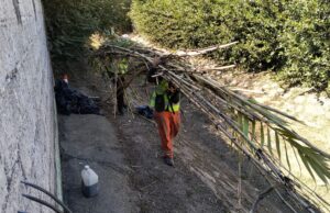 La Municipalidad acondicionó el canal pluvial de Villa Chartas. VIDEO/FOTOS