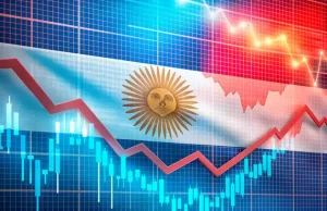 El colapso global de los mercados impacta fuerte en los activos argentinos: caen acciones hasta 6% y el riesgo país supera los 1.700 puntos