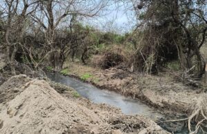 La Municipalidad acondiciona el canal pluvial San Alfonso