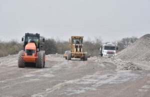 Bypass vial en Campo Quijano: continúa la obra que agilizará el tránsito pesado en la zona. FOTOS