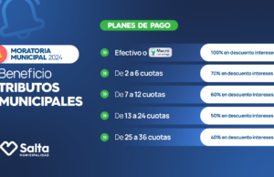 Ya está vigente la Moratoria Municipal 2024. VIDEO