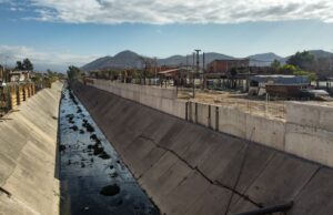 A buen ritmo avanza la reconstrucción del canal Yrigoyen. FOTOS