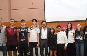 El gobernador Gustavo Sáenz anunció el inicio del proceso licitatorio del nuevo Polo Deportivo de Salta. VIDEO/FOTOS