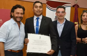 El Gobernador destacó la formación de nuevos profesionales en el fortalecimiento de la gestión pública en Salta. VIDEO/ FOTOS
