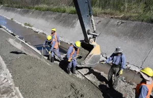 A buen ritmo avanza la obra del canal pluvial del río Ancho. VIDEO/FOTOS