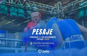 Por cuestiones climáticas, las finales del Torneo Municipal de Boxeo se trasladan al Nicolás Vitale