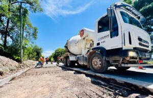 Construcción de dársenas para mayor seguridad vial RN 68. FOTOS