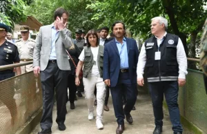 En el Paso Internacional Puerto Chalanas, el Gobernador y la Ministra supervisaron acciones del Plan Güemes. VIDEO/FOTO