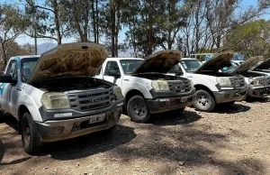 Nuevo remate de vehículos y elementos de Aguas del Norte