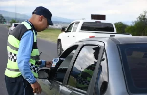 La Municipalidad refuerza los controles de tránsito durante las fiestas de fin de año. FOTOS