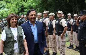 Plan Güemes: Sáenz y Bullrich coincidieron en que es un día histórico contra el narcotráfico en Salta. VIDEO/FOTOS
