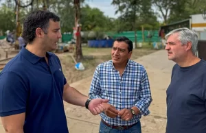 Se avanza en la ejecución de una nueva fuente de abastecimiento de agua para los vecinos de El Bordo. VIDEO/FOTOS