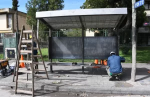 El municipio lleva recuperados 524 paradores de colectivos. VIDEO/FOTOS