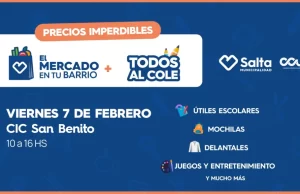 Se realizará una nueva edición de “El mercado en tu barrio” en la zona sudeste