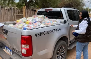 Continúa el operativo de refuerzo alimentario en los departamentos Orán, San Martín y Rivadavia