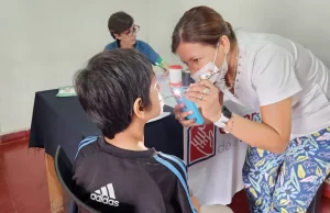 Vuelta a Clases: se realizó con éxito el operativo en la Casona de la Paz. VIDEO/FOTOS