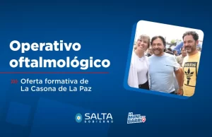 Desarrollo Social suma un operativo oftalmológico y de oferta formativa a La Muni en tu Barrio