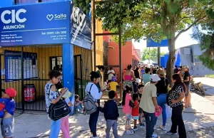 En el CIC de Asunción se completa el certificado escolar 2025. FOTOS