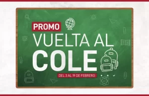 Este lunes comienza “Vuelta al cole” en toda la provincia