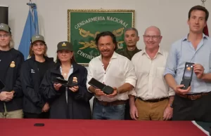 Sáenz y Bullrich en Aguas Blancas: Equipamiento y obras para la frontera norte. FOTOS