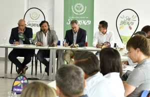 Polo Tecnológico de San Lorenzo: Sáenz convocó a una reunión a más de 50 empresarios para acordar la oferta educativa. VIDEO/FOTOS