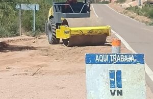 Vialidad Nacional realiza tareas en la Ruta Nacional 68