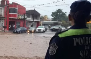 Intenso operativo de asistencia a personas afectadas por el temporal en la provincia