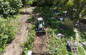 La Municipalidad inició la apertura de canal pluvial del barrio Norte Grande. VIDEO/FOTOS
