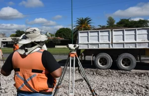 Plan Vial Zona Sur: se realizan trabajos a la altura de barrio Bancario. VIDEO/FOTOS