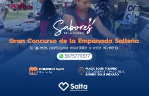 Este domingo se realiza el «Gran Concurso de la Empanada» en B° Solis Pizarro