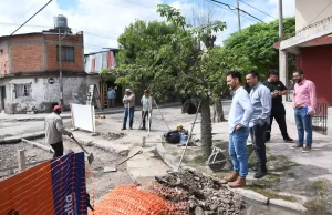 La Municipalidad avanza con la recuperación de calles en Villa Lavalle. VIDEO/FOTOS