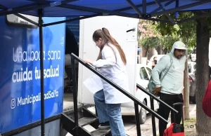 El operativo “Volviendo a Clases” estará toda la semana en el CIC de Bicentenario. FOTOS