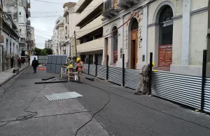 Comenzaron las obras de la última etapa del Paseo de la Fe. FOTOS