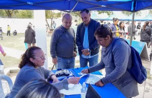SAETA y el Registro Civil asesoraron a los vecinos en “La Muni en tu barrio”, en Villa Lavalle