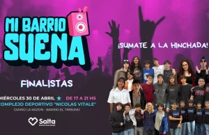 Este miércoles es la gran final de “Mi Barrio Suena” en el complejo Nicolás Vitale. FOTOS