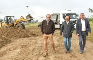 Tras gestiones del gobernador Sáenz, se reactivó la construcción del puente de Vaqueros y su circunvalación. VIDEO/FOTOS