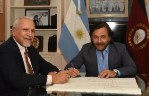 El Gobernador Sáenz se reunió con el senador nacional Juan Carlos Romero