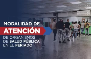 Los servicios de salud pública trabajarán con guardias para urgencias durante el feriado
