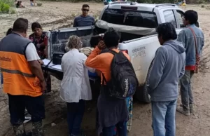 Comenzó en Rivadavia Banda Norte la entrega de módulos Focalizados. FOTO