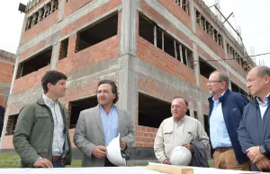 Gustavo Sáenz verificó la construcción de la Ciudad Judicial de Orán, obra retomada por sus gestiones ante Nación. VIDEO/FOTOS