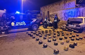 Persecución, detención y secuestro de un importante cargamento de droga