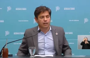 Axel Kicillof anunció el desdoblamiento de las elecciones bonaerenses: serán el 7 de septiembre